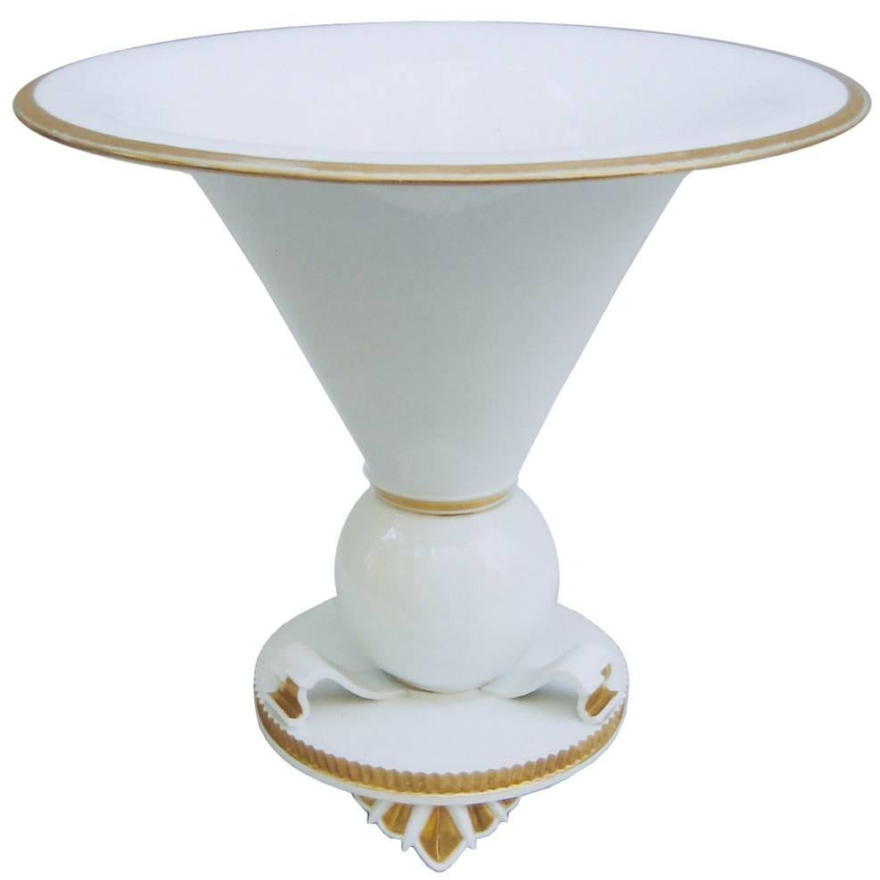 Rosenthal Footed Porcelain Vase For Sale