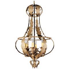 Italian Metal Chandelier