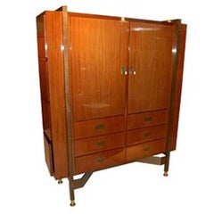Vintage Cabinet by Jacques Adnet