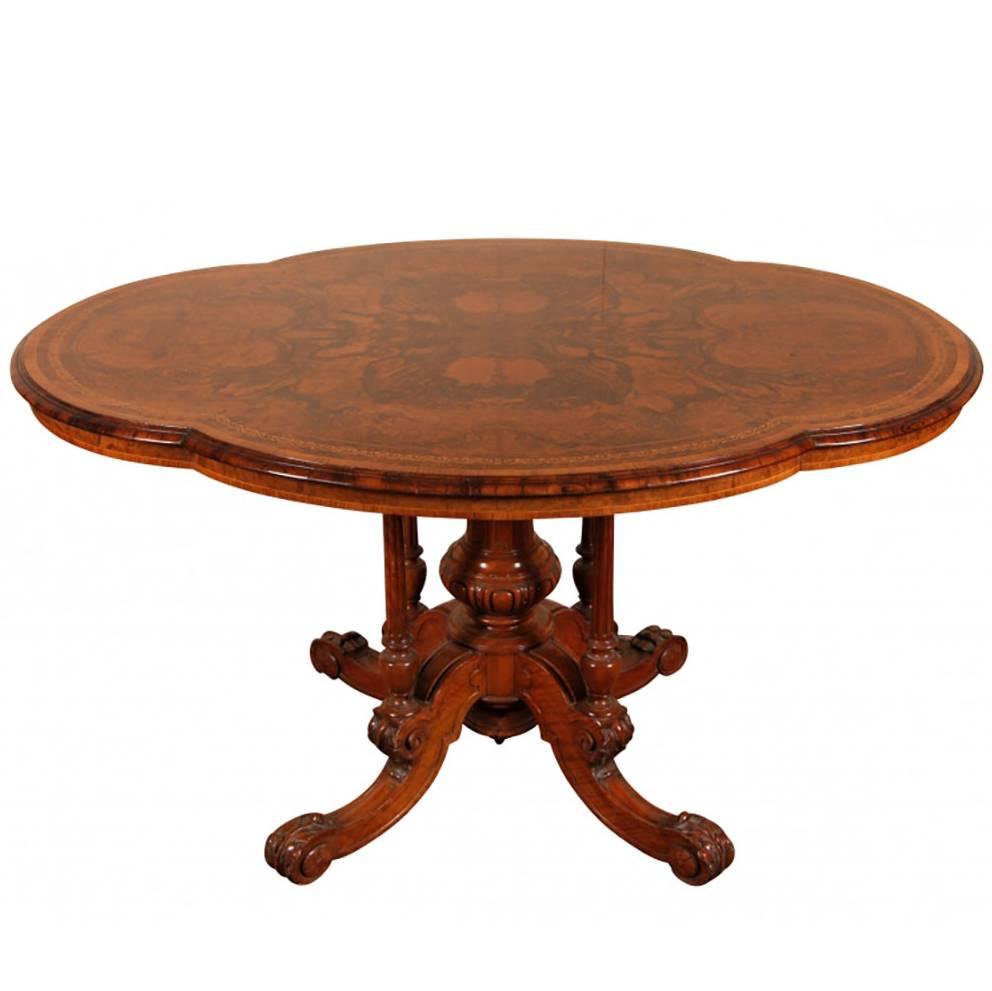 Gillow and Co English 19th Century Centre Table