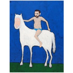 'Horsemen of the Apocalypse' Portrait Painting by Alan Fears Folk Art