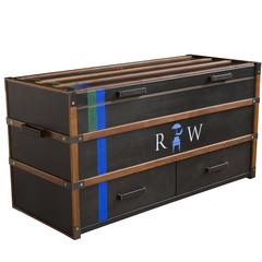 Walnut Collingswood Trunk Clad in Leather 2