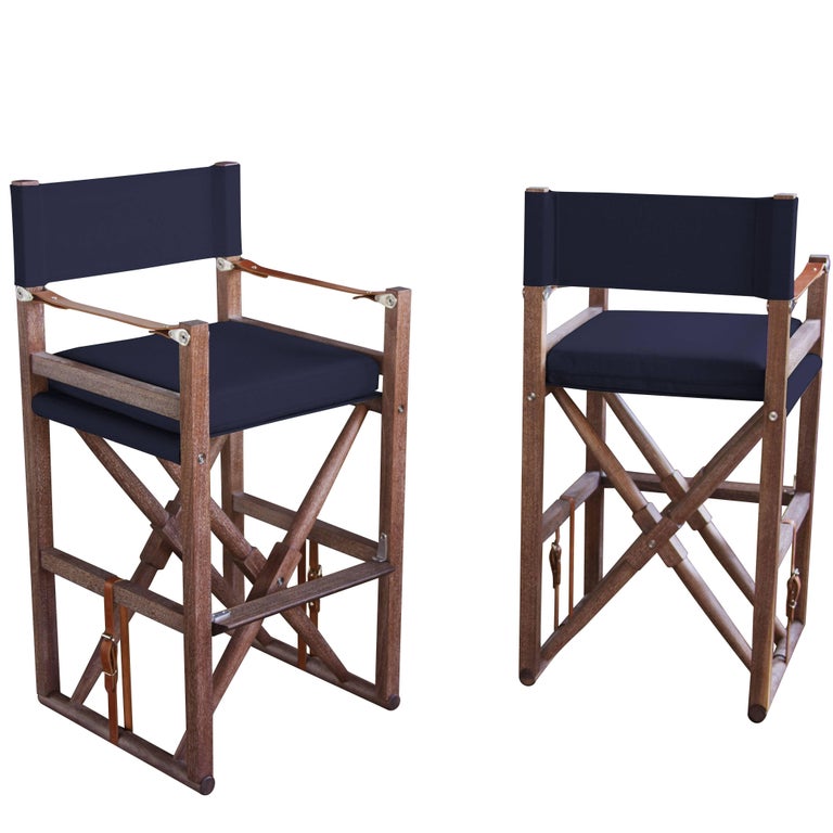 Folding Cabourn Bar Chair Handcrafted By Richard Wrightman Design For Sale At 1stdibs