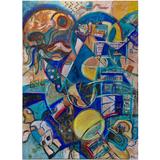 Abstract Art Painting "Team Zissou"