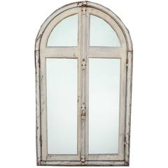 Old French Window with Hardware