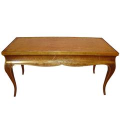 Hollywood Regency Style Jansen Gilt Gold Coffee Table 10
