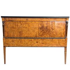 19th Century Fruitwood Foot Board