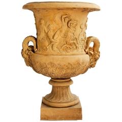 Wonderful Terracotta Vase of the Triumph of Amphitrite after F Girardon