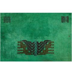 Large Rug by Ivan Da Silva Bruhns, circa 1930 9
