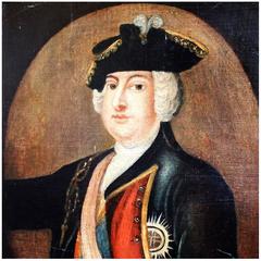 Antique Rare Portrait Prince William Duke of Cumberland