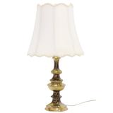 Heavy Solid Brass Table Lamp