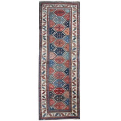 Antique Rugs Caucasian Carpet Runner Kurdish Runner