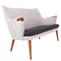 Hans J. Wegner Two Seater Sofa, Model Ap 20