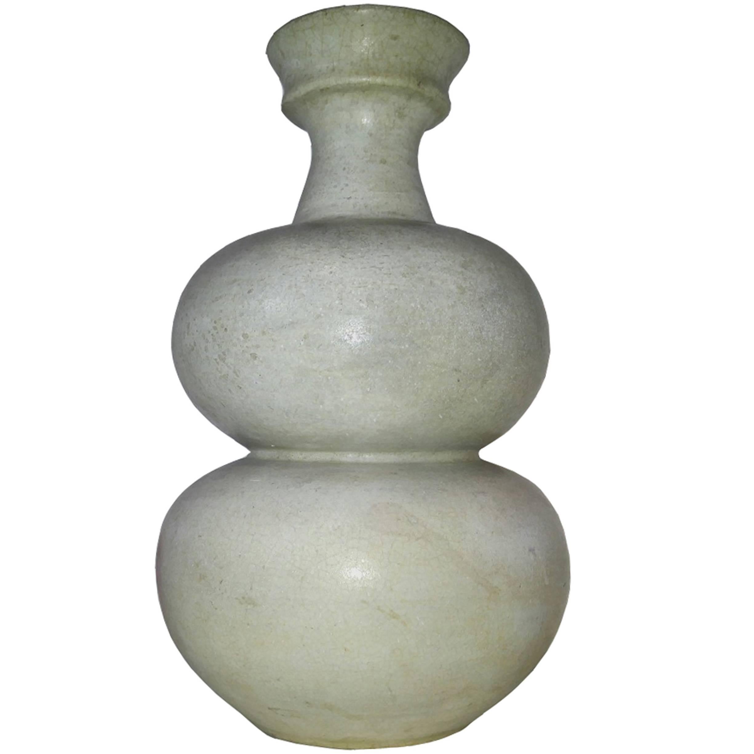 Ceramic Vase with White Glaze