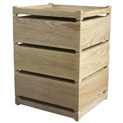 Jasper Side Table in Limed and Oiled White Oak 1