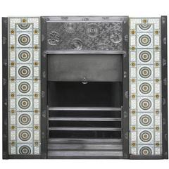 Arts & Crafts Victorian Cast Iron Grate Designed by Thomas Jekyll 10