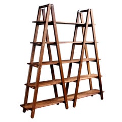 Wyeth Bookcase in Oiled Walnut - handcrafted by Richard Wrightman Design