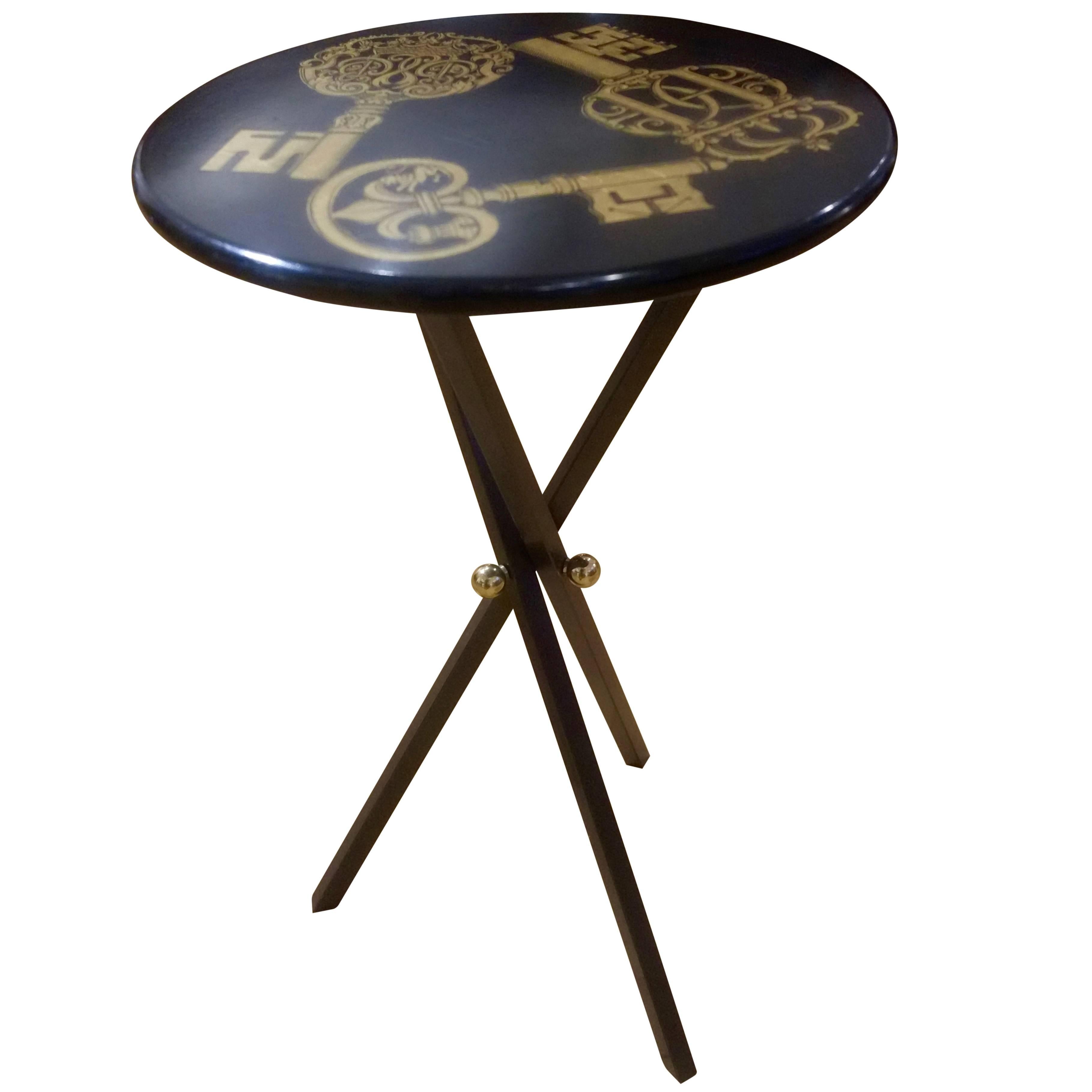 Piero Fornasetti, Side Table, 1960 For Sale