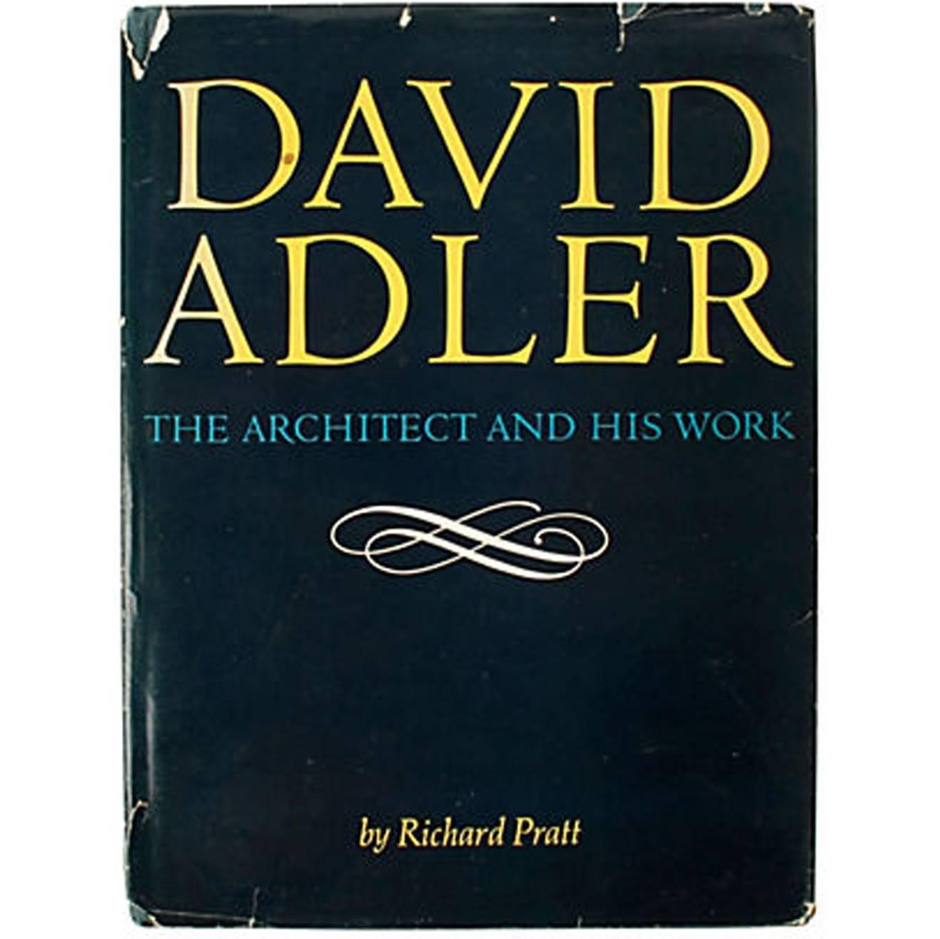 « David Adler : The Architect and His Work » (L'architecte et son travail par Ezra Stroller, premier livre)