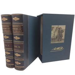 Personal Memiors of U.S. Grant, First Edition, Two Volumes, circa 1885