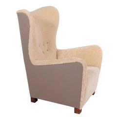 1942 Fritz Hansen Lounge Chair Model #1672