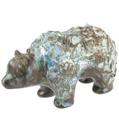 Ego Stengods Lidkōping Swedish Ceramic Bear