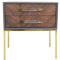 Amalfi Walnut Nightstand