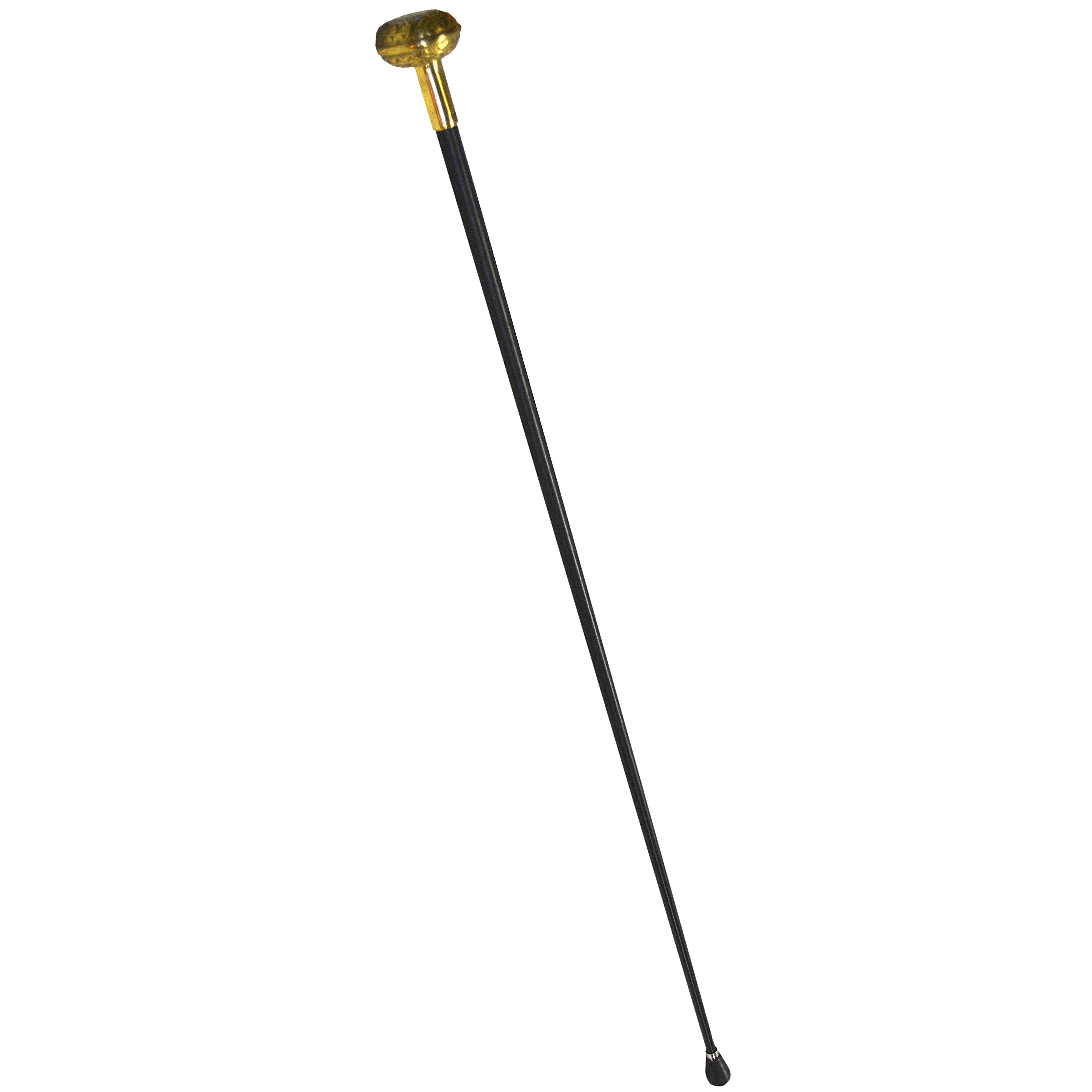 Vintage Rare 'Elvis Lives' Walking Stick Cane-  Rocking Elvis Image on Top