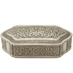 Antique Indian Silver Box