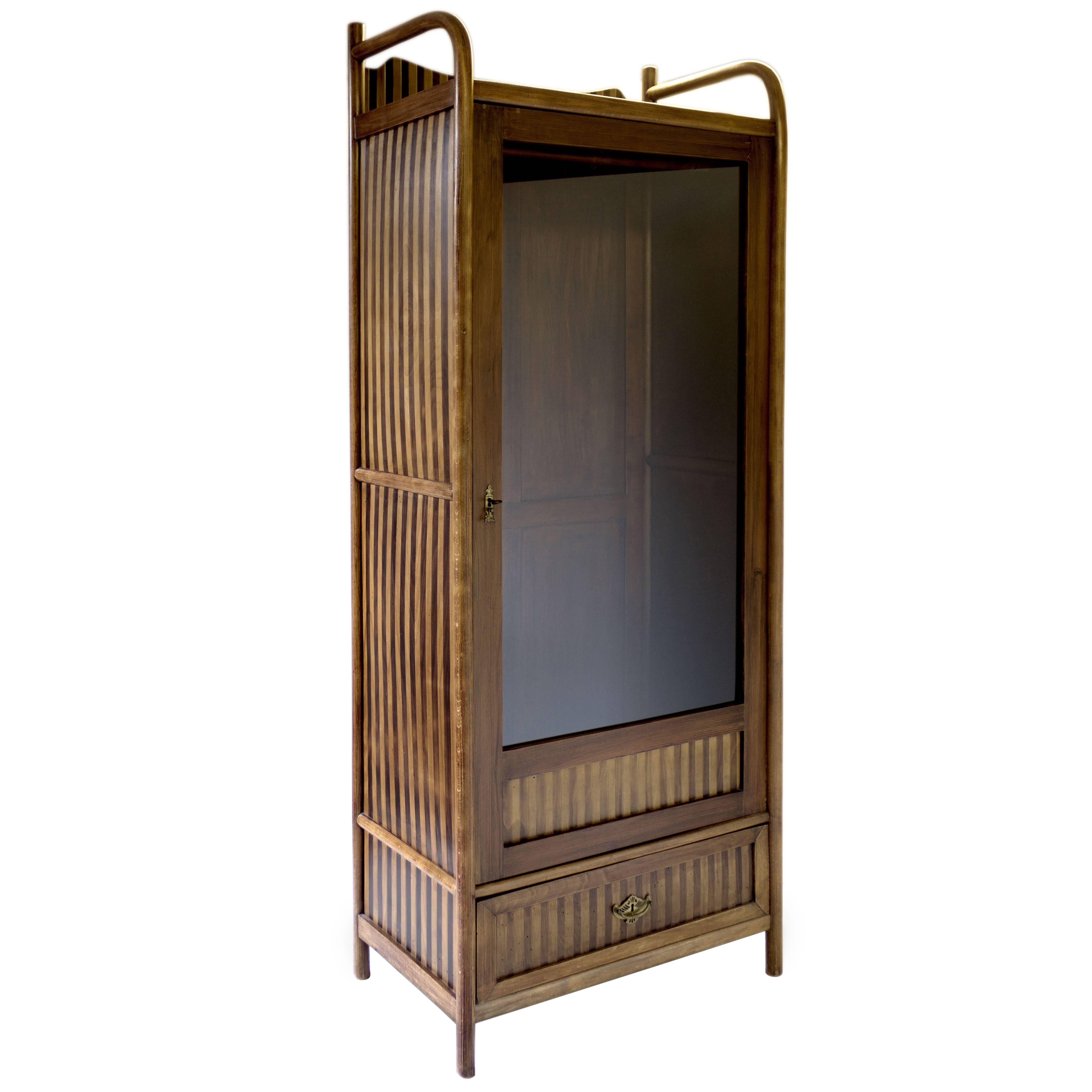 20th Century Jacob and Josef Kohn Wardrobe For Sale