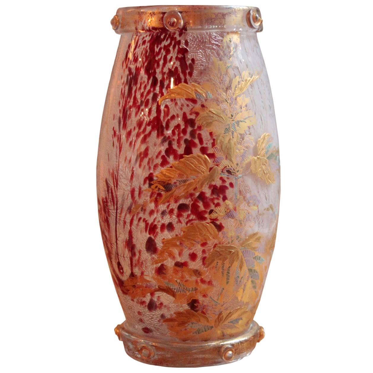 French Art Nouveau Period Vase For Sale