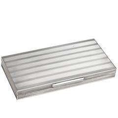 Continental Art Deco Silver Table or Jewelry Box 2