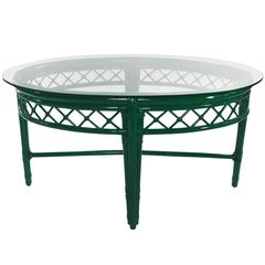 Ficks Reed Trellis Cocktail Table