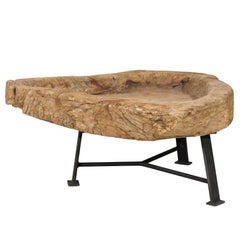 Guatemalan Rustic Natural Interestingly Shaped Coffee Table, Late 19th Century