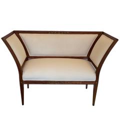 Ultra Chic French Directoire Settee Loveseat Bench
