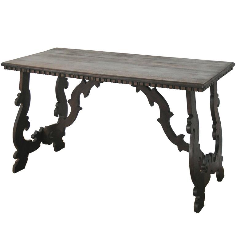Florentine Trestle Table For Sale at 1stdibs