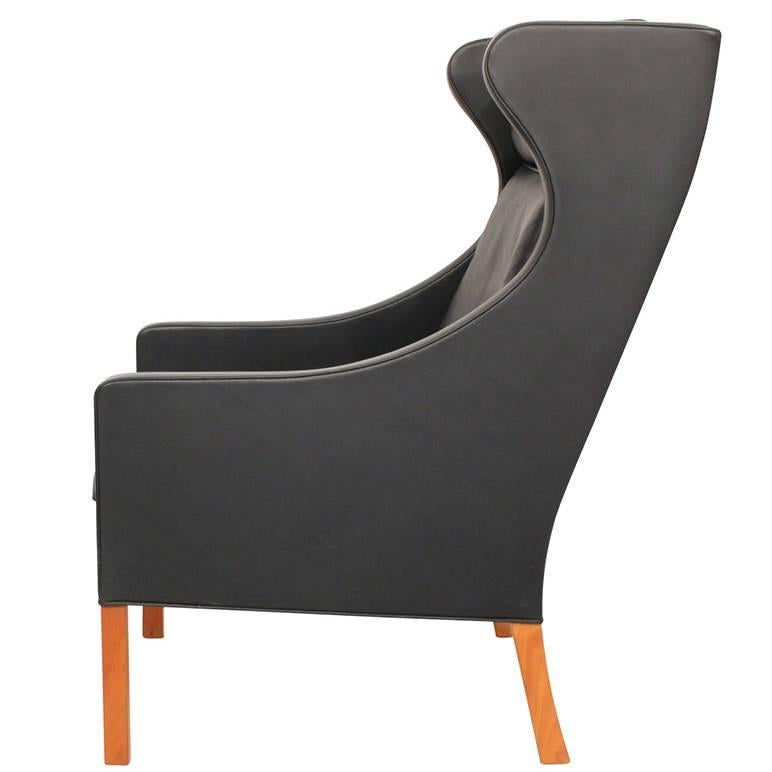 Børge Mogensen Wingback Chair, Model 2204