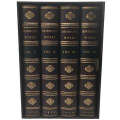 Writings of Thomas Jefferson, His Works, Early Edition, 4-Vol., circa 1830