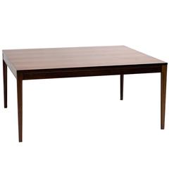 Square Diplomat Table in Rosewood by Finn Juhl for France & Son, Denmark 3