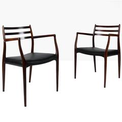 Niels Moller Model 62 Armchairs