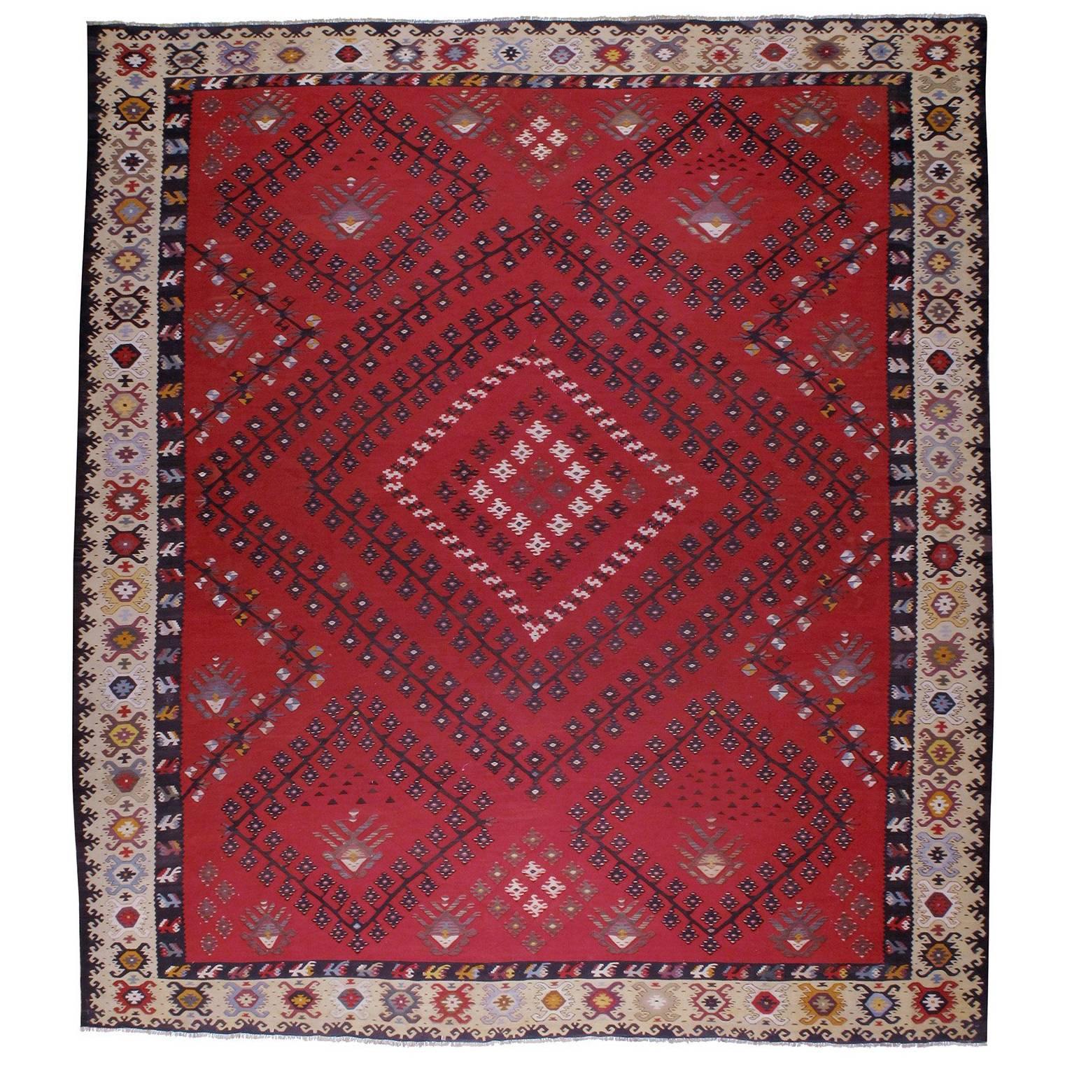 Large Sarkoy Kilim