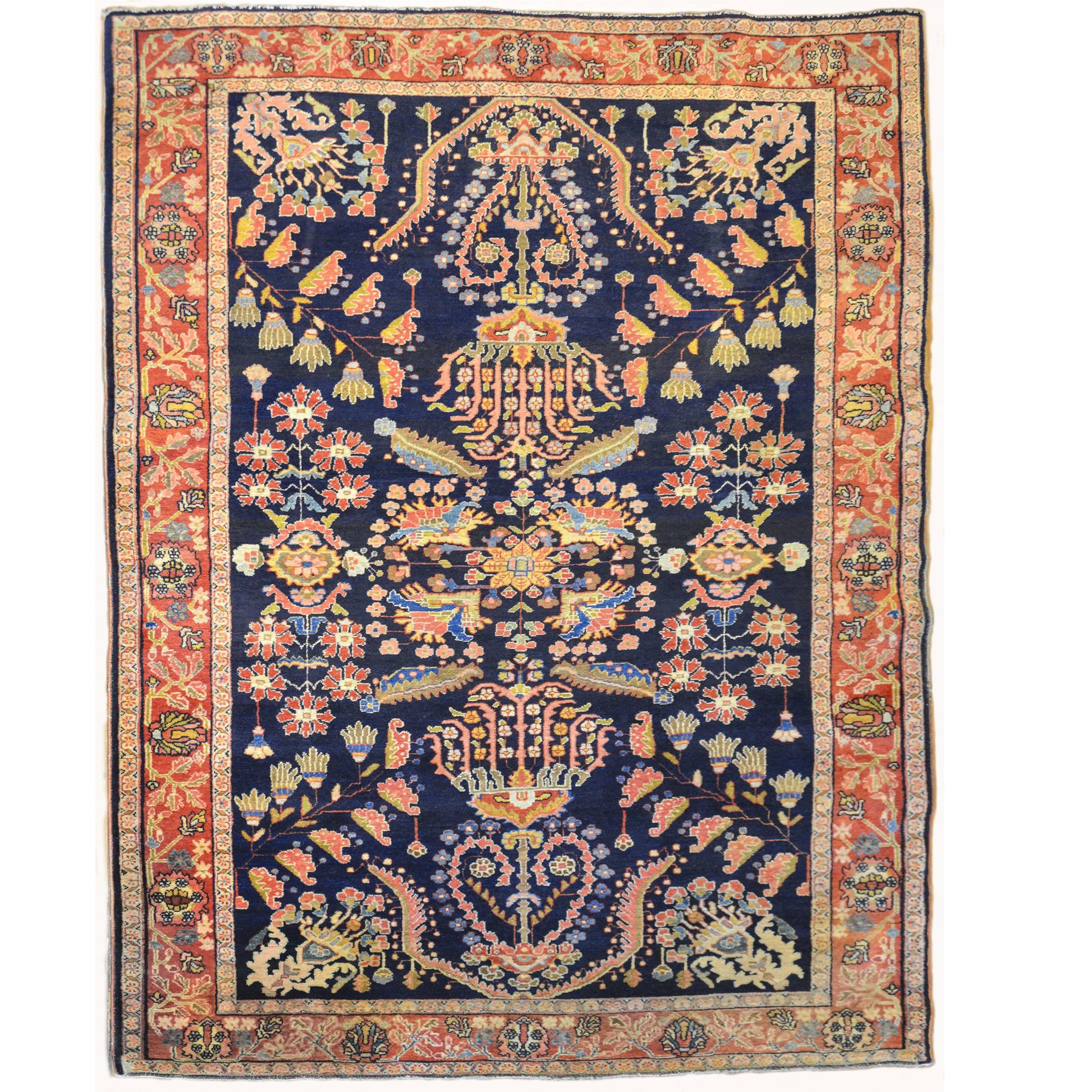 19th Century Mohajeran Sarouk Rug