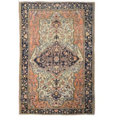 Merveilleux tapis Sarouk Farahan du 19ème siècle