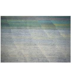Monumental Christian Gardair Color Field Painting French, 1983 8