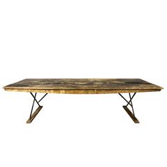 Vintage Large Primitive Farm Table