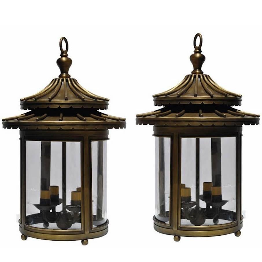 Japanese Style Kyoto Pendant Light For Sale