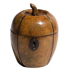 George III Melon Tea Caddy 