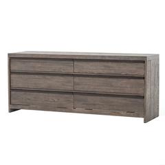 Modern Oak Long Dresser