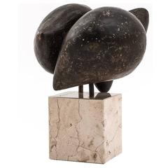 Abstract Bronze Sculpture by R. Greve, 1971 2
