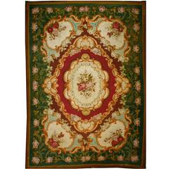 Antique Rug, 19th Century, Louis-Philippe Period, Royal Factories of Aubusson